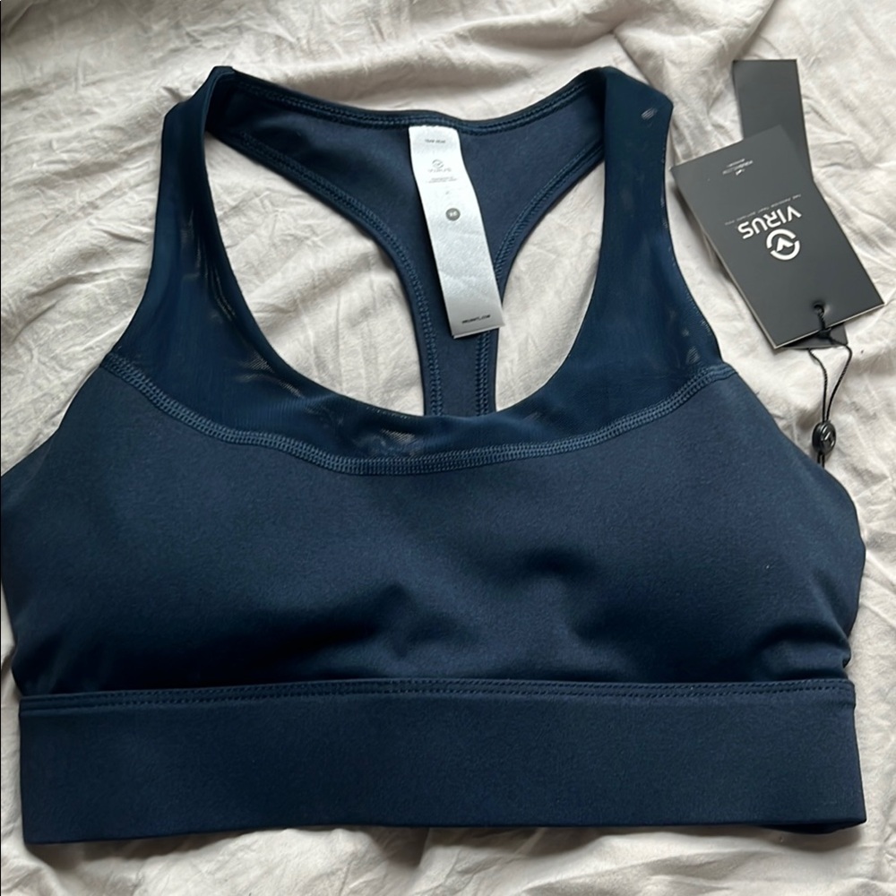 Women's Navy Sports Bra